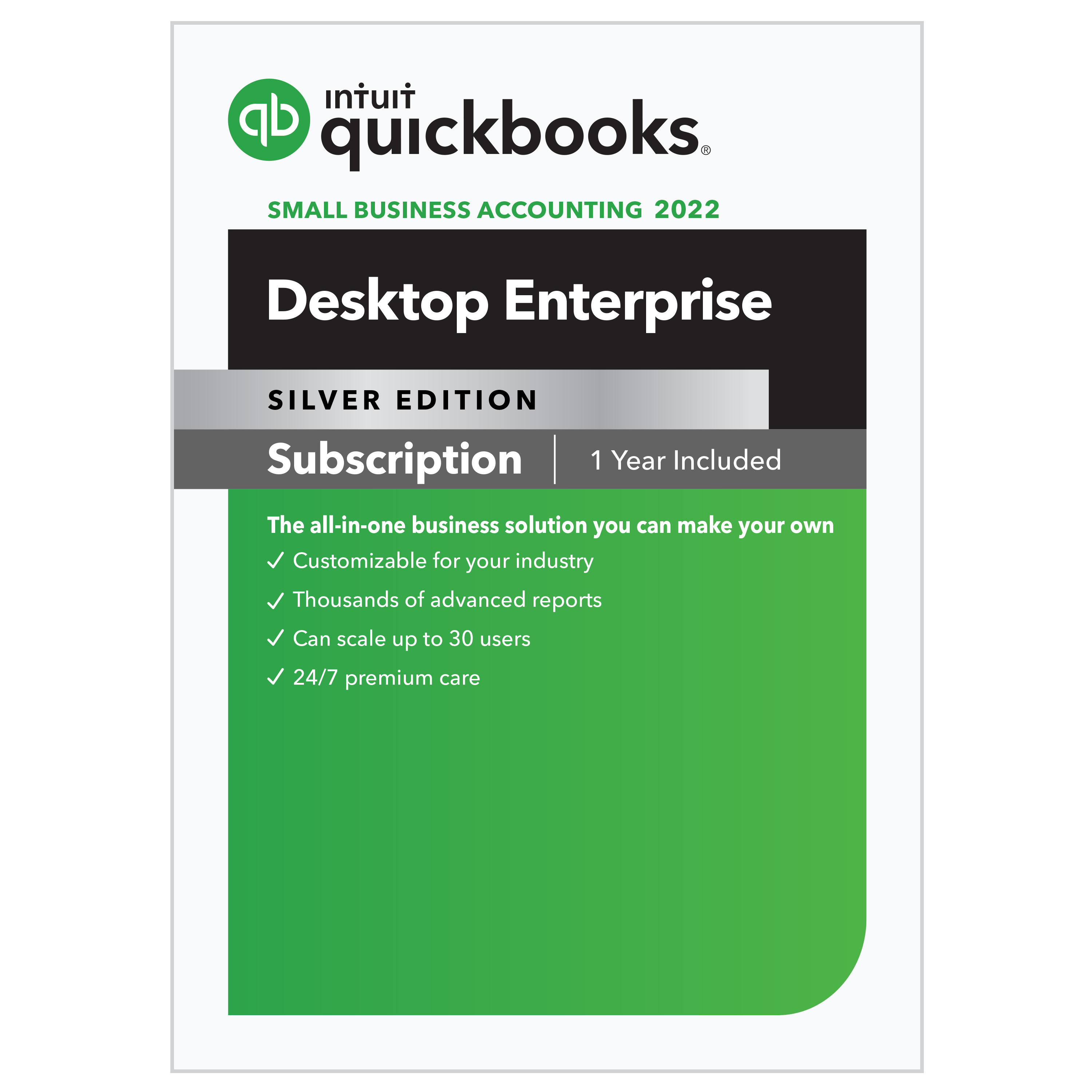 QuickBooks® Desktop Enterprise (Silver Edition)